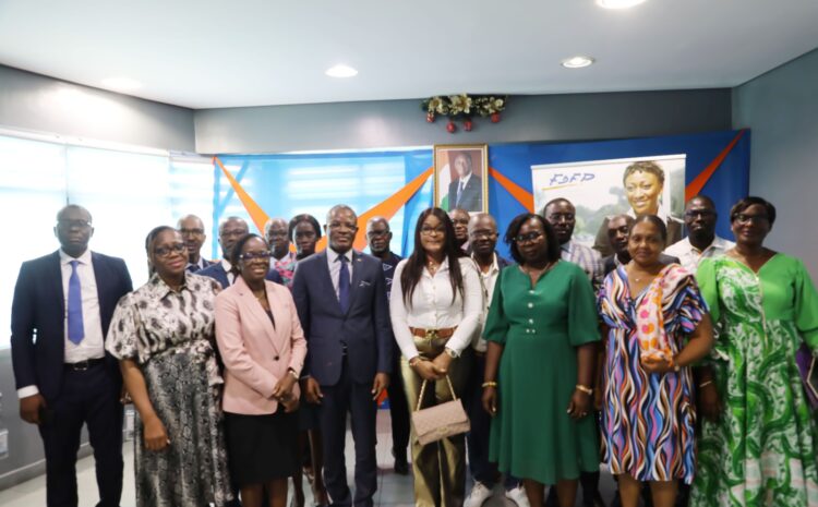  Rencontre du Secrétaire Général du FDFP, Dr Philippe N’Dri, ce jour, avec les faîtières des cabinets de formation