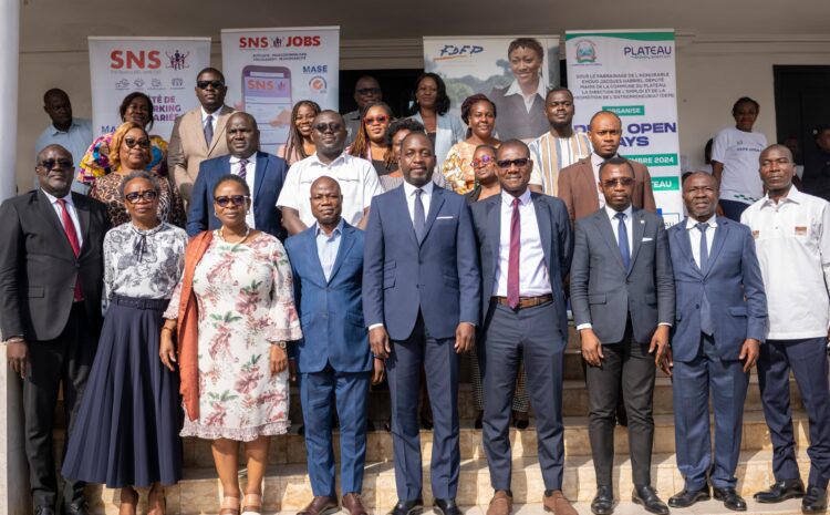 Signature de convention de partenariat sur les dispositifs d’employabilité des jeunes : Le FDFP et la Mairie du Plateau lancent un projet de formation en aquaponie a l’endroit de 20 jeunes