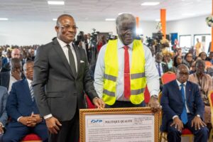 Visite de Monsieur le Premier Ministre au Lycée Technique d’Abidjan : Le FDFP, partenaire engagé pour une formation d’excellence
