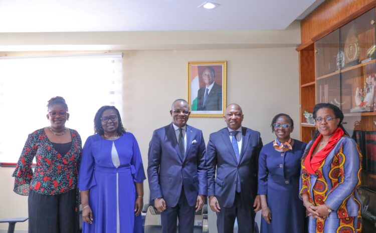  Visite de son Excellence Diaby Vacaba, Ambassadeur Extraordinaire Et Plénipotentiaire de la Côte d’Ivoire près les Émirats Arabes Unis au FDFP