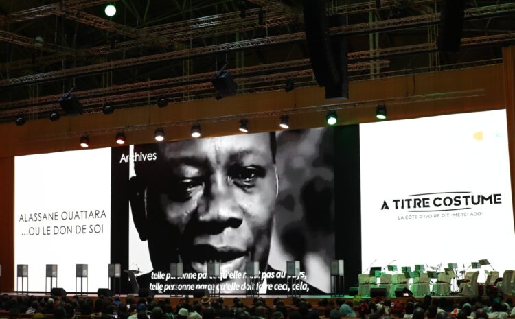  Présentation du livre album et du film documentaire d’hommage au Président de la République