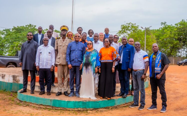  Première étape de la visite du Comité de gestion du FDFP à San Pedro : Présentation de civilités aux autorités