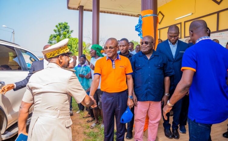  Lancement officiel du projet de  formation de 600 jeunes conducteurs de motos-taxis et tricycles à Tiébissou