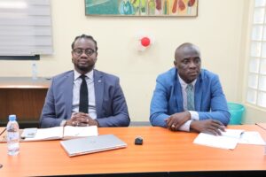 Réception d&rsquo;une délégation de la Direction Générale des Établissements Publics Nationaux (DGEPN), dans le cadre d’une séance de travail consacrée à la présentation du portail intégré de production des rapports d’activités « e-EPN »