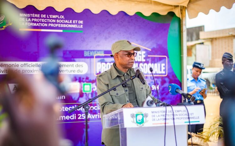  Participation du FDFP au lancement des activités de proximité et à l&rsquo;ouverture du village de la protection sociale