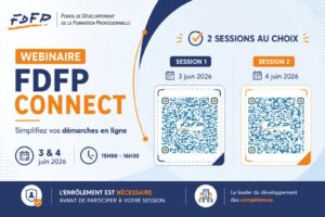 Le FDFP organise deux webinaires autour de la plateforme FDFP CONNECT
