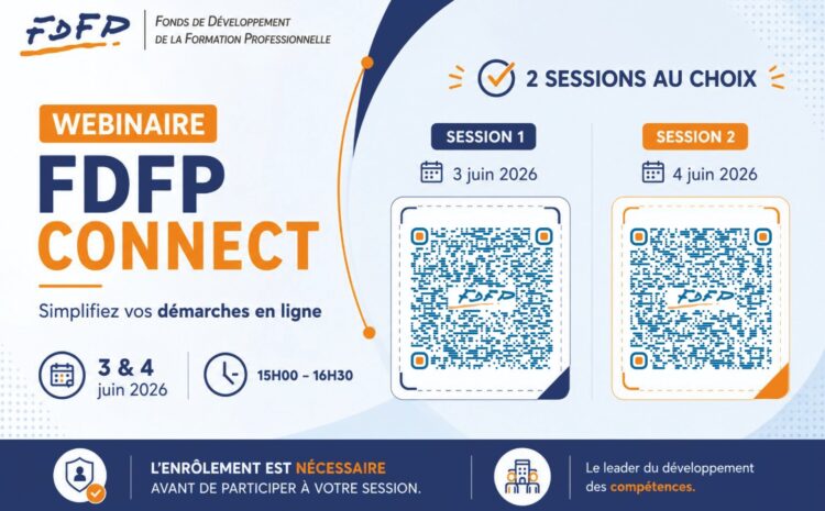  Le FDFP organise deux webinaires autour de la plateforme FDFP CONNECT